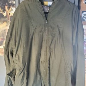 Army green jacket